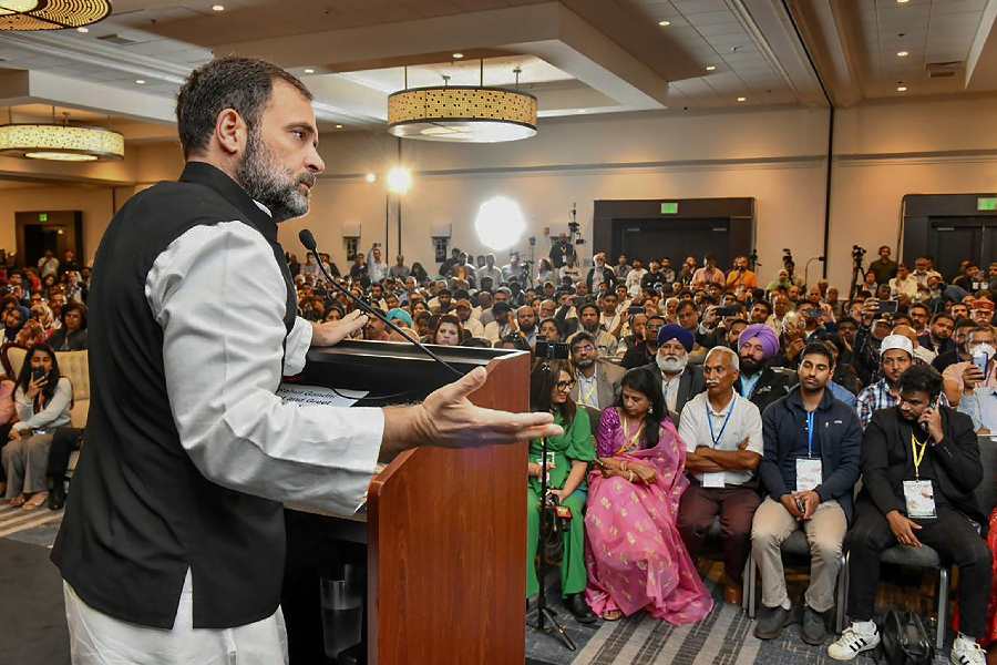 Congress Rahul Gandhi Addresses Indian Diaspora At Mohabbat Ki