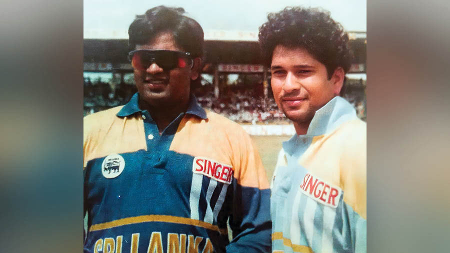 Arjuna Ranatunga and Sachin Tendulkar were the respective captains for the match at Indore that was derailed by an unprepared pitch