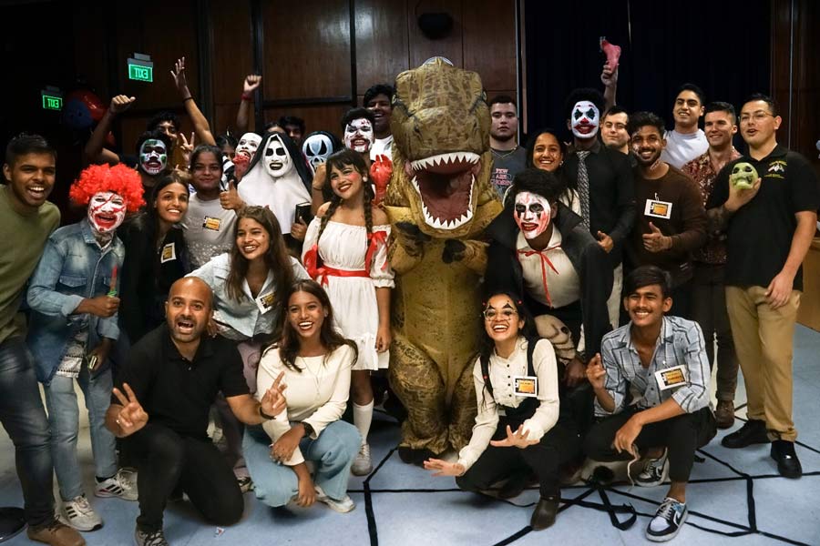 Seventy-five underprivileged children got the chance to celebrate Halloween at the US Consulate Kolkata on Tuesday evening