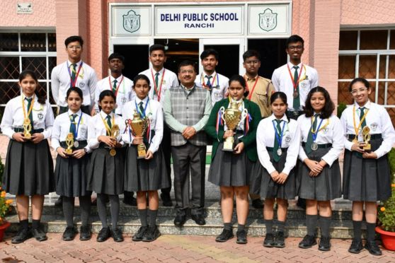 Ranchi Dipsites shine in CBSE sports events