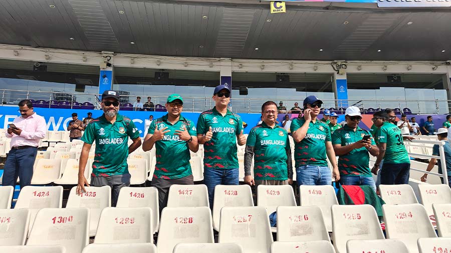 Some Bangladeshi fans had mixed feelings when it came to describing their time in India during the World Cup so far