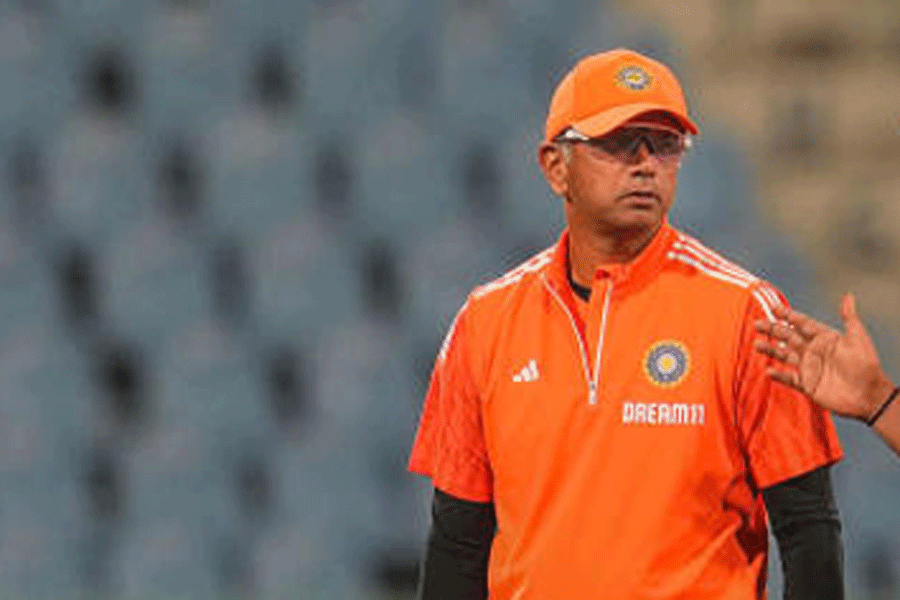 Team India World Cup 2023 Suspense Over Rahul Dravid Second Innings As Coach Telegraph India 6546