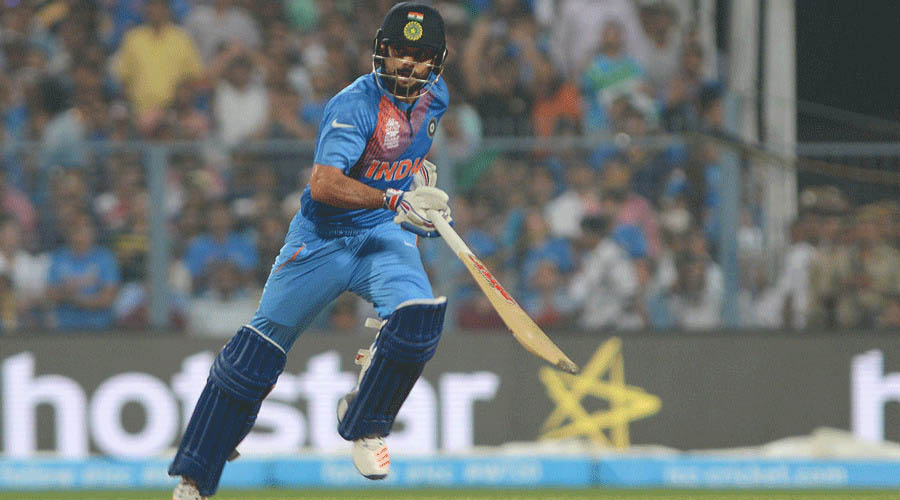 Cometh the hour, cometh Kohli: A star-studded Eden, including the likes of Sachin Tendulkar and Amitabh Bachchan, was expectant as India took on Pakistan in the mother of all rivalries in a Super 10 match of the 2016 ICC T20 World Cup. With rain curtailing the overs to 18-a-side, Pakistan posted 118 on a nippy wicket with a sluggish outfield. In response, India were rattled at 23 for 3 in less than five overs, with the new ball moving more than the feet of Indian batters. But once the powerplay had been negotiated, the Kohli show began. With Yuvraj Singh for company, Kohli took calculated risks and pierced gaps across Eden with surgical precision. On reaching his 50, he bowed in tribute to Tendulkar in the stands. “Stay there,” came the message from the Master Blaster. Kohli obliged, finishing unbeaten on 55 off 37, as Mahendra Singh Dhoni hit his customary winning runs  