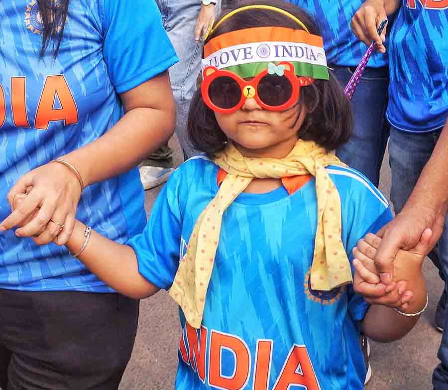 From young to old, everyone cheered ‘India, India!’