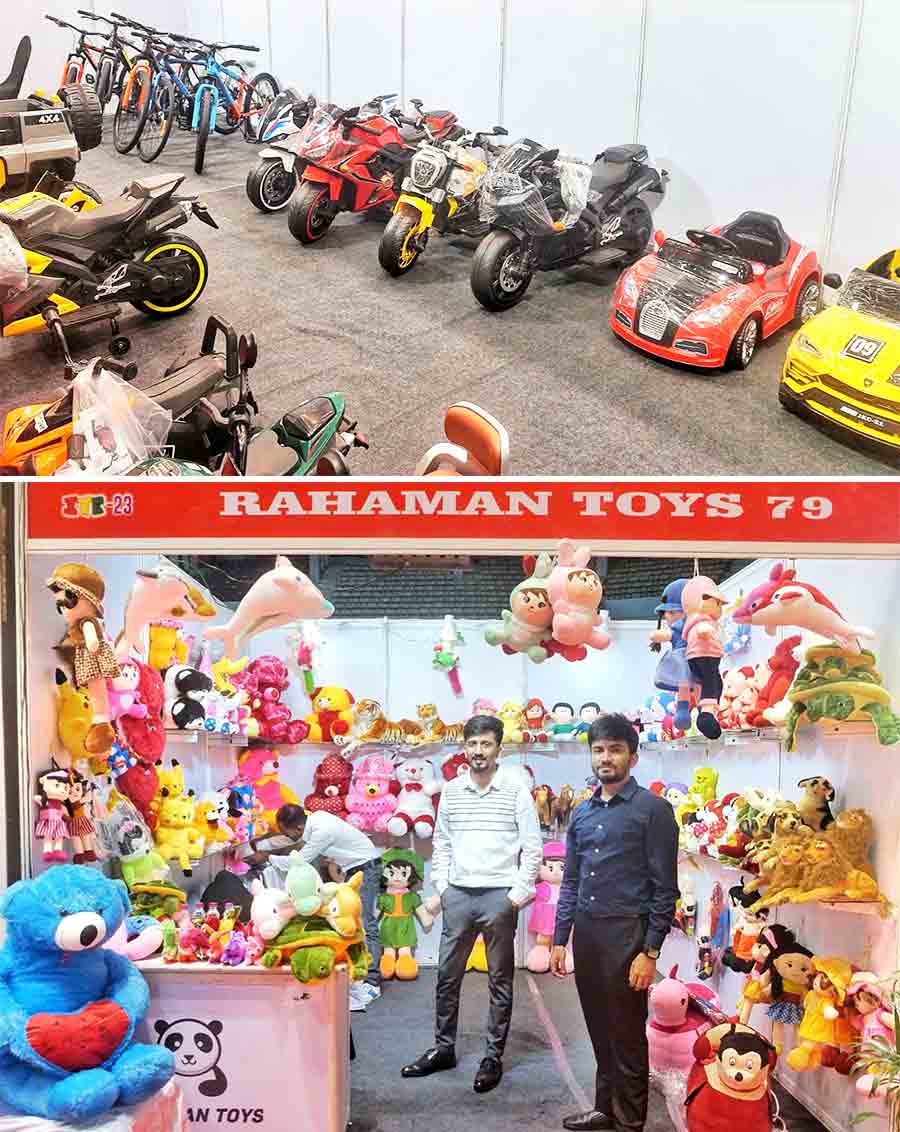 A total of 129 stalls were set up by 45 brands from across the country showcasing their products in play toys, learning toys, interactive toys, soft toys etc
