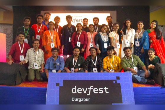 A moment from DevFest 2023.