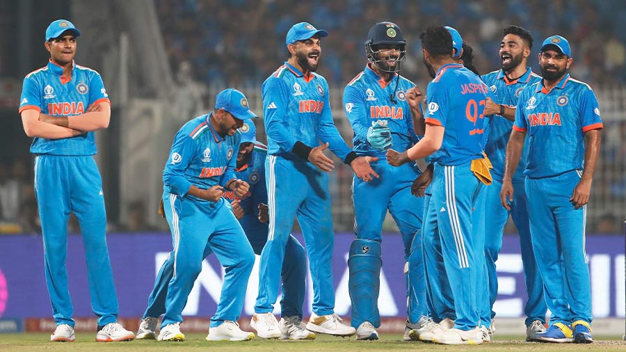 India have won eight out of eight at this World Cup so far and are on track to have an unbeaten preliminary stage record for the first time since 2015