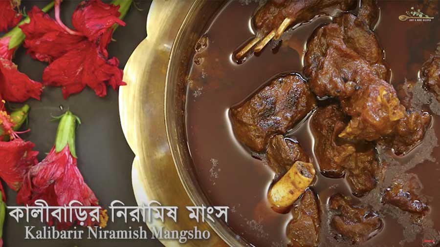Lost and Rare Recipes’ special Kalibarir Niramish Mangsho