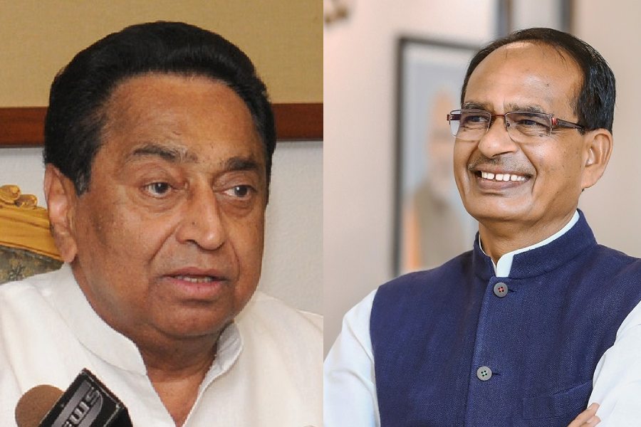 Madhya Pradesh Kamal Nath Targets Madhya Pradesh Chief Minister Shivraj Singh Chouhan Says He 