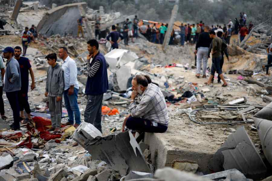 Israel Palestine Conflict Israeli Air Strike Kills At Least 60 