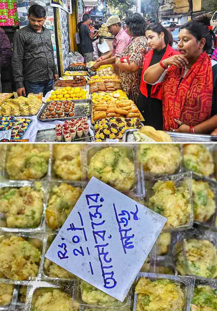 Another busy sweet shop in north Kolkata witnesses hectic buying by the sisters
