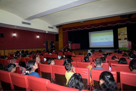 A screening of films selected for the Goethe-Institut Science Film Festival was held. 