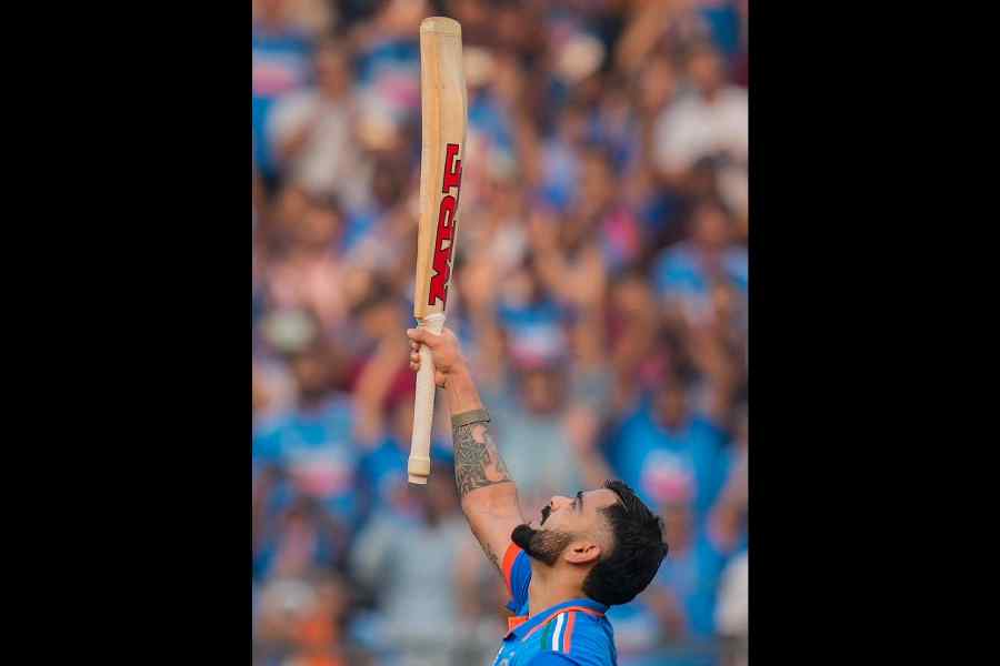 Fox Cricket on X: HISTORY FOR KING KOHLI 👑 The first man to 50 ODI  hundreds AND the most runs ever in an ODI World Cup, surpassing Sachin  Tendulkar in both! Just