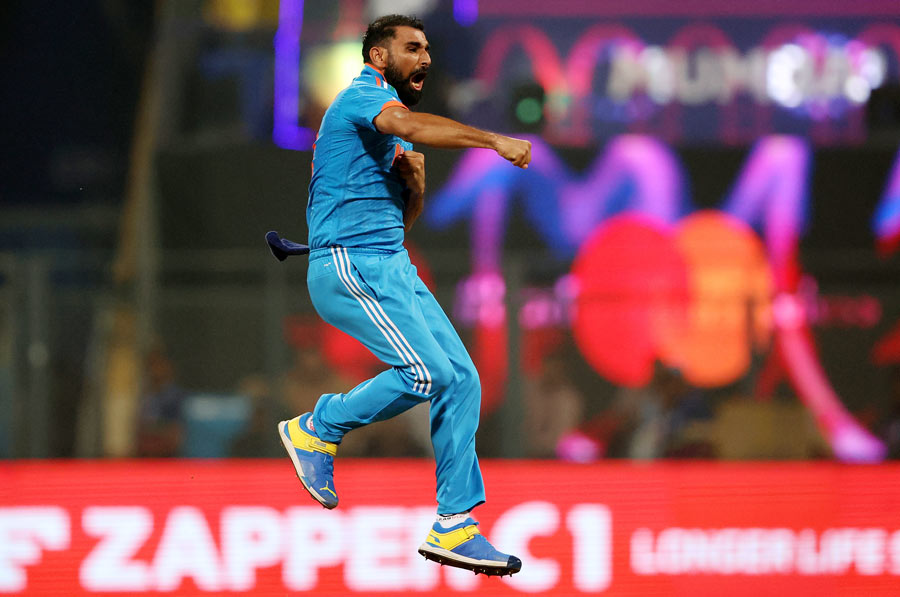 Mohammed Shami (India): Arguably the player of the tournament so far, Shami’s 23 wickets have been as devastating as they have been decisive, with two call-ups in our team of the week. None more so than the seven he picked up against New Zealand in a pulsating semi-final at the Wankhede. Ever since an injury to Hardik Pandya gave Shami a look-in, the 33-year-old has been relentless, picking a wicket every 11 balls, with three separate five-fors to his name. What has been just as remarkable has been how Shami has stuck to the good-old norms of fast bowling — hitting a good length, keeping the seam straight and generating the right rhythm. No unnecessary variations, total domination 