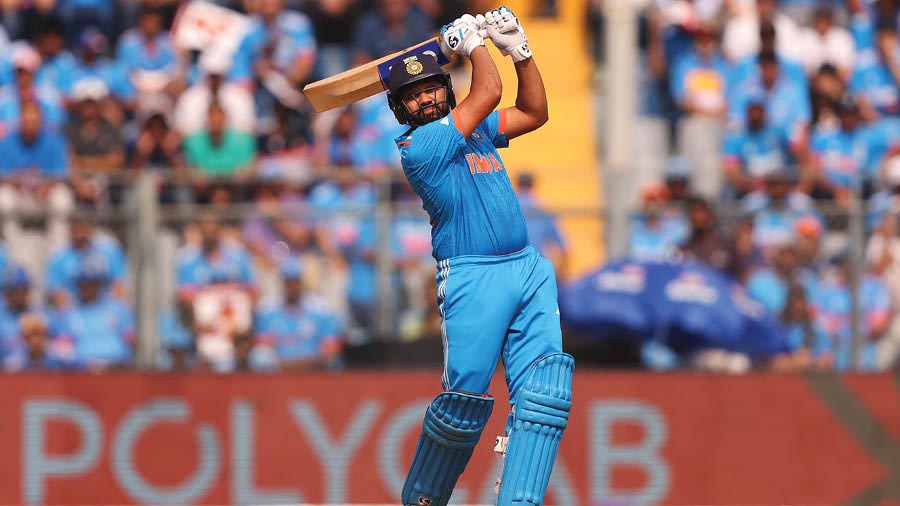 Rohit Sharma has been the most aggressive batter in the first 10 overs at this World Cup