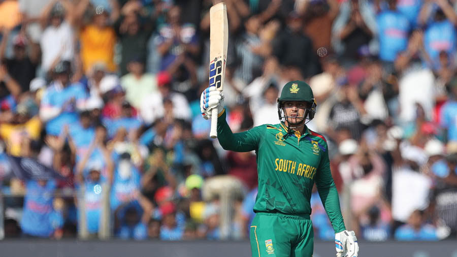 Quinton de Kock (South Africa): After a modest performance in 2019 and a shocking but not surprising decision to retire at the end of this World Cup, few would have expected de Kock to produce the tournament of his life in India. But that is precisely what the South African southpaw has done, pacing several of his innings to perfection to score 594 runs, with four centuries. This means that more than half of de Kock’s runs on the grandest stage have come in 2023 alone. At 30, de Kock had time on his side to return to the World Cup in his native land in 2027, but chose not to. Without him, South Africa are likely to lack dependability at the top and behind the stumps