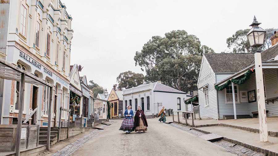 Sovereign Hill takes you straight back to the 1850s with over 60 historically recreated buildings 