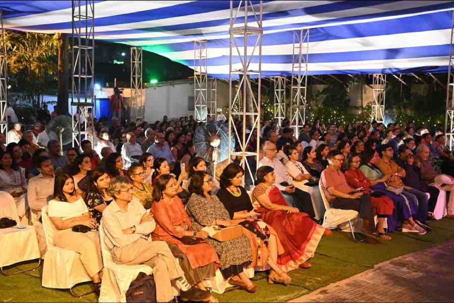 The audience under Rekha Bhardwaj's spell