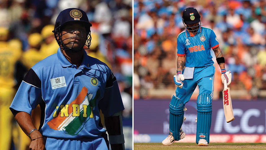 Sachin Tendulkar and Virat Kohli got out in the finals after misjudging the pace of two seemingly innocuous deliveries