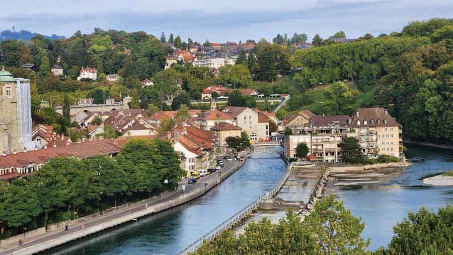 Bern, the capital of Switzerland: a picture-perfect postcard city