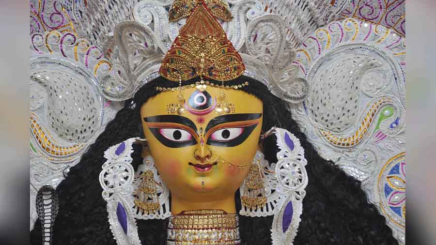 Jagaddhatri, an embodiment of women power