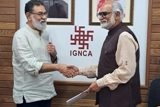 Anant National University, has formalised an MoU with the IGNCA, for the introduction of a PG diploma in Cultural Management.