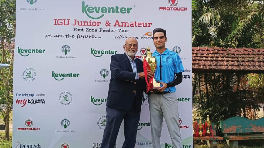 Samridh Sen prevails at the Eastern Amateur Tour Championship at Tollygunge Club
