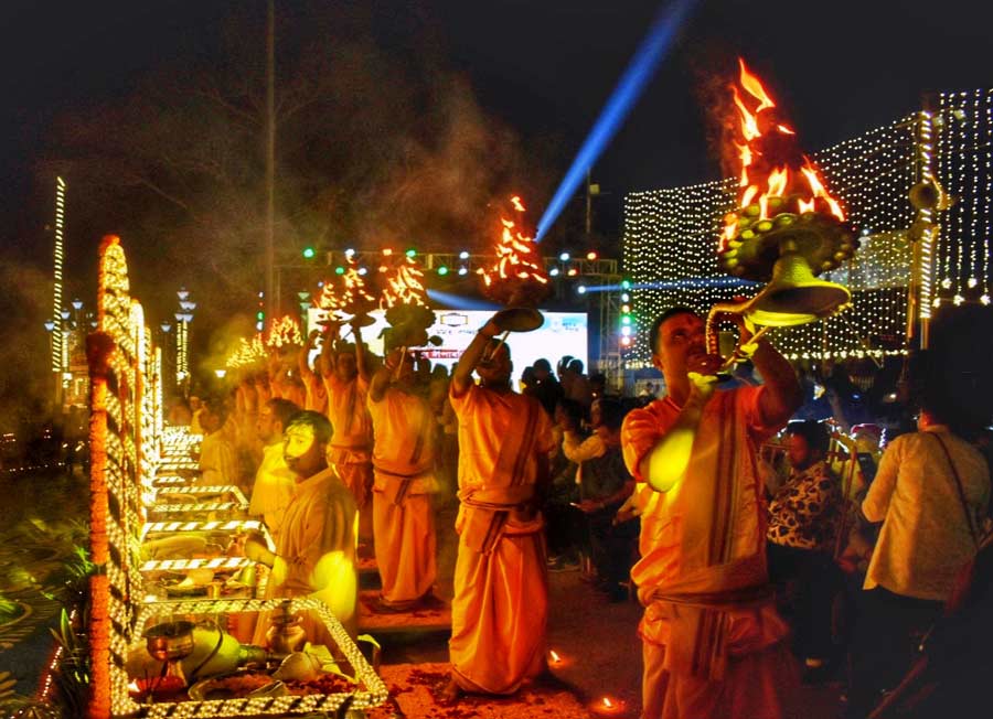 Dev Diwali festival at Babughat on Sunday  