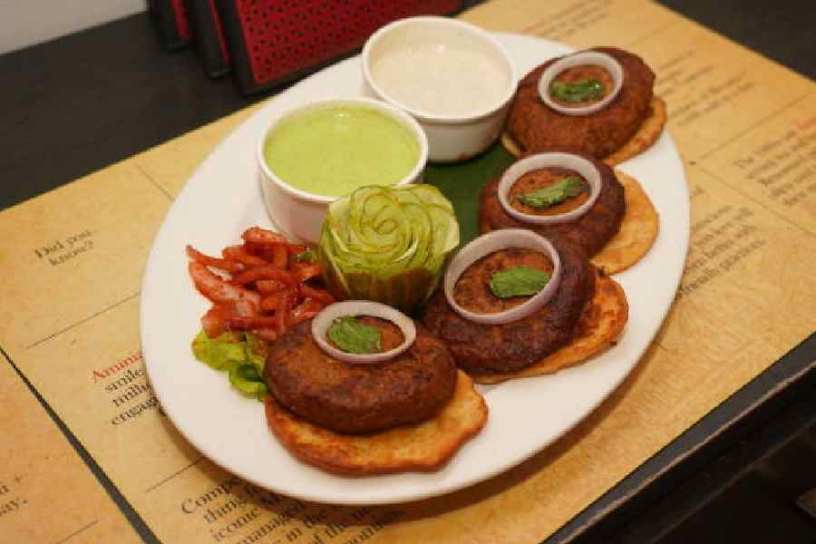 These delectable Galauti Kebabs from Aminia were relished by all