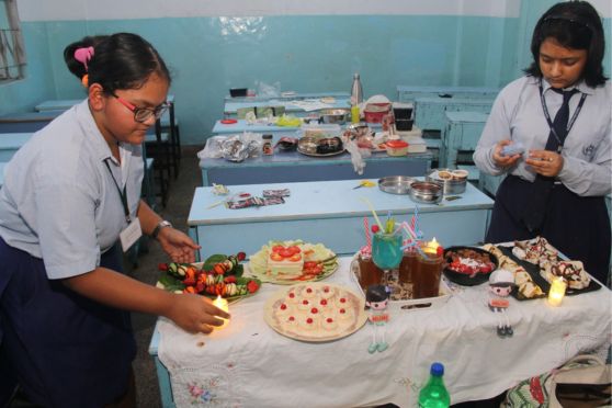 A glimpse from the culinary competition.