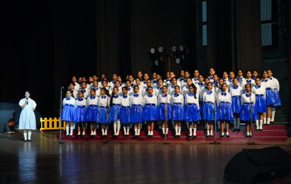 Jewish Girls’ School recently organised the annual concert titled ‘Harmony’. The event took place at the Science City Auditorium and witnessed stellar performances by students which were the results of months of hard work.   