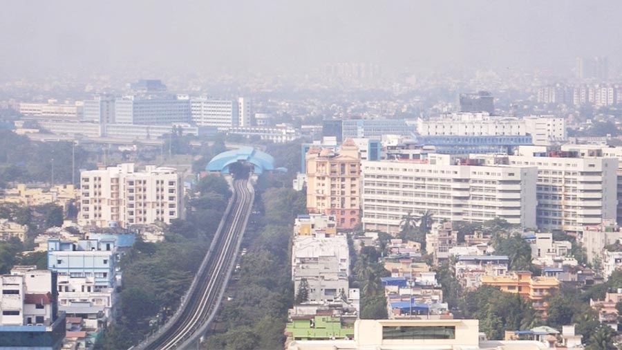 Kolkata news In pictures Book Fair 2024 theme launch, smoggy weather