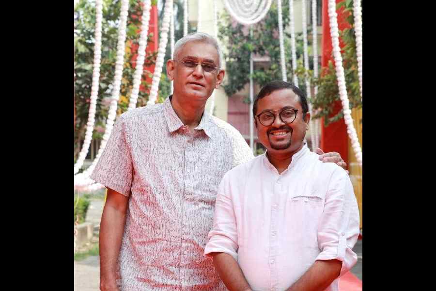 Producer Atanu Raychaudhuri and director Avijit Sen