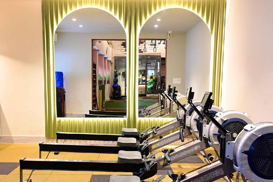 Develop your strength and cardiovascular health at the upgraded and well-lit rowing zone with multiple rowing machines.