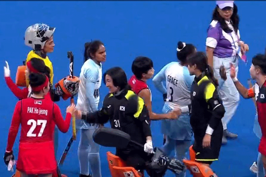 women’s hockey Asian Games India, South Korea play out 11 draw in