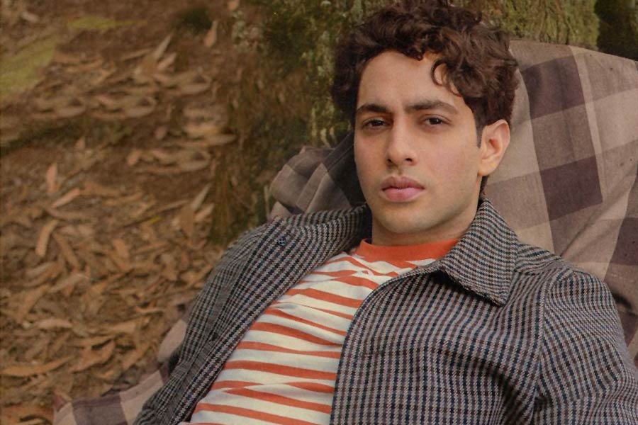 Agastya Nanda’s Archie Andrews was described as a boy with a “Guitar in one hand” and “his heart in the other” by Zoya. He wears a red-and-white striped shirt with a checkered coat in the poster.