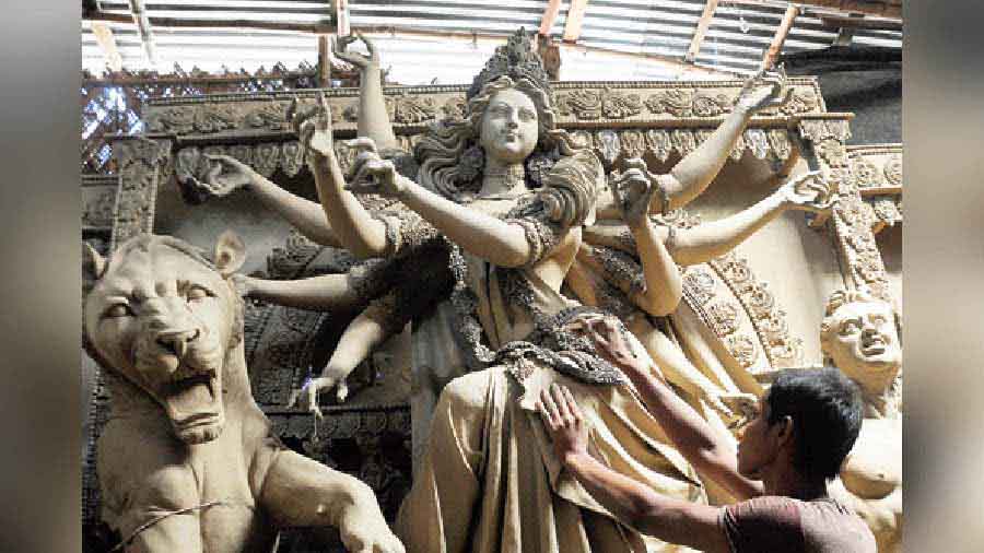 The build-up to Durga Puja allows plenty of scope to immerse oneself in imagination