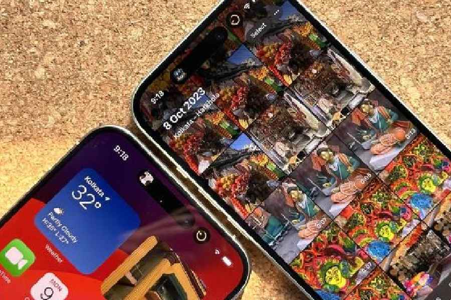 Dynamic Island is now present on models of the iPhone 15 series