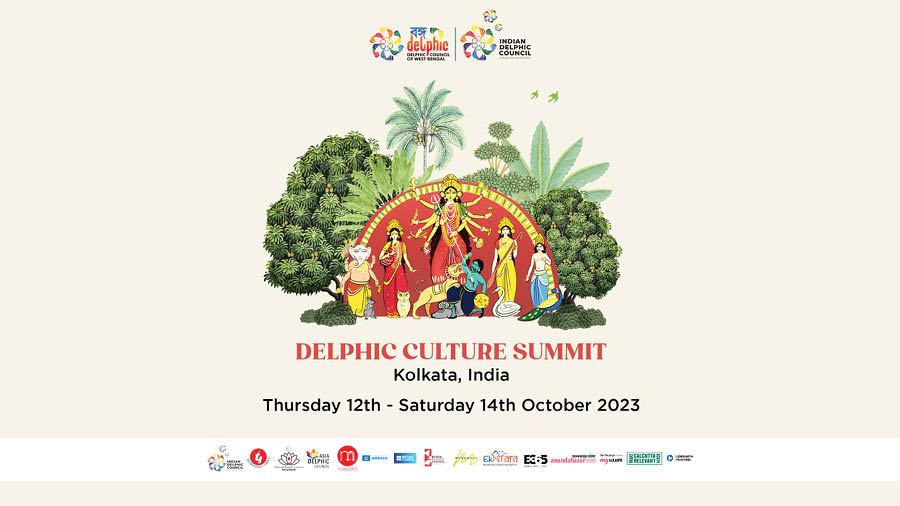 The summit is being organised by the International Delphic Council, which connects people through art and culture, much like how the Olympics do it with sport  Credit: Delphic Council of West Bengal