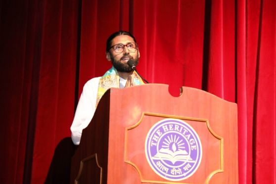 The inaugural session of the event was graced by Dr. Abhijit Ghosh, Director, S-VYASA, Kolkata, as the Chief Guest. Mr. Amit Ghosh, Teacher, Classical Hatha Yoga addressed the inaugural session as the Guest of Honour.