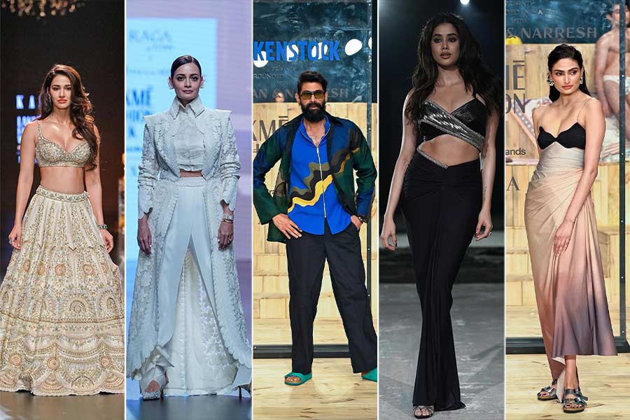 Divas on the ramp: Bollywood celebs shine at Lakme Fashion Week 2023 : The  Tribune India