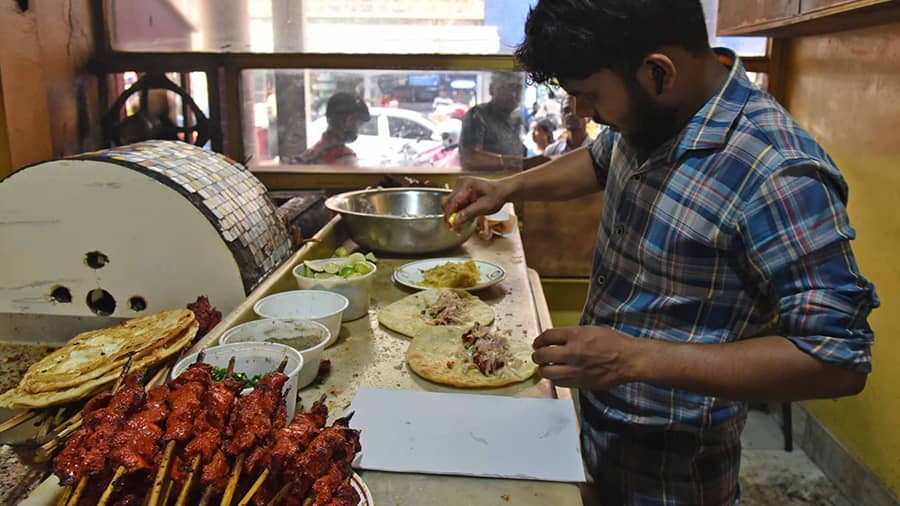 Rolls – a Puja-time staple for pandal hoppers 