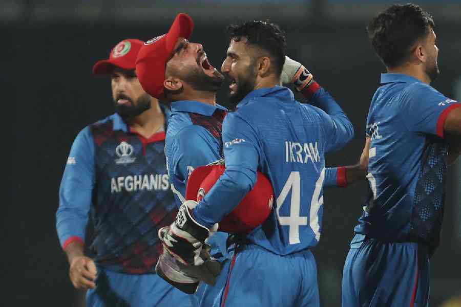 Afghanistan have produced a HUGE upset, defeating England by 69