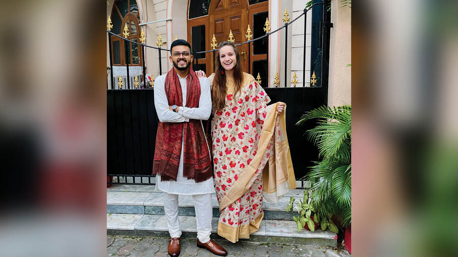 ‘Maa Durga has this power to bring people together and as a child I have admired this,’ says Meghdut