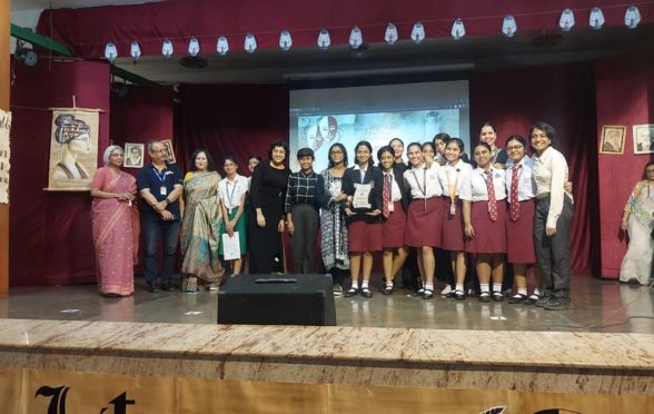 Students from eight schools performed several acts on various topics of English Literature