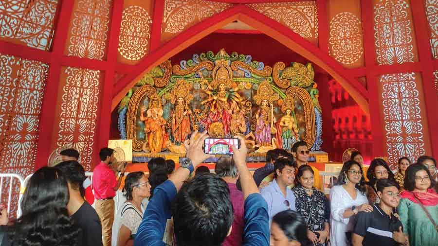 Durga Puja is part of the social fabric of Kolkata and a Bengali