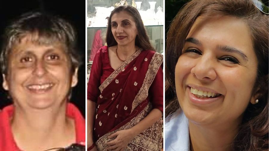 L-R: Khursheed Ardesher Vatcha, Aban Desai and Sharmeen Rabadi Zarras