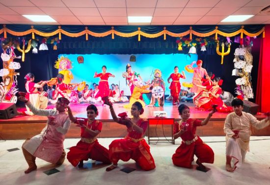 And it was to celebrate this spirit  of "sharing and caring" that the Interact Club of Birla  Bharati conducted an event known as "MAHAMAYA" where the teachers and students donated over a 100 sarees to the  underprivileged women along with 40 food packets which was distributed among  the local primary school children of  the Bali Islands, Sunderbans