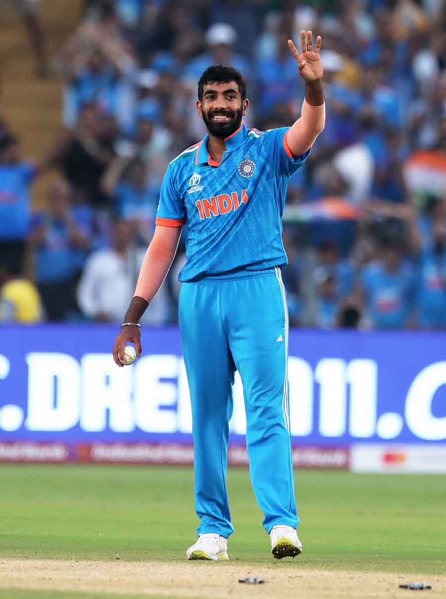 Jasprit Bumrah (India): It takes just two balls to change the complexion of a game when the man delivering them is Bumrah. Against Pakistan at the Narendra Modi Stadium, Bumrah conjured two peaches to eliminate Mohammad Rizwan and Shadab Khan. With two for 19 in seven overs, Bumrah was next to flawless in the biggest World Cup match so far. Five days later, in Pune, Bumrah got another brace, this time getting the crucial wickets of Bangladesh veterans, Mushfiqur Rahim and Mahmudullah, at the cost of 41 runs 