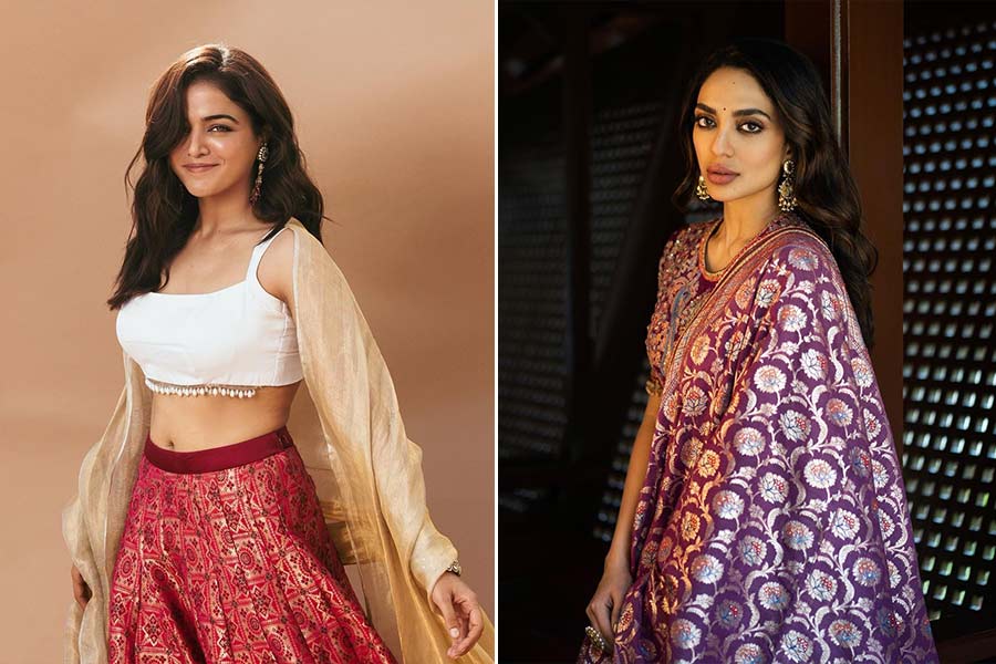 8 Bollywood Divas Who Slayed In Parrot Green Lehenga, From Alia Bhatt To  Malaika Arora